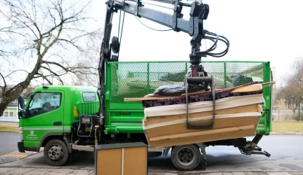 Vilniečių dėmesiui: stambių gabaritų atliekas galima nemokamai priduoti į stambių gabaritų atliekų surinkimo aikšteles