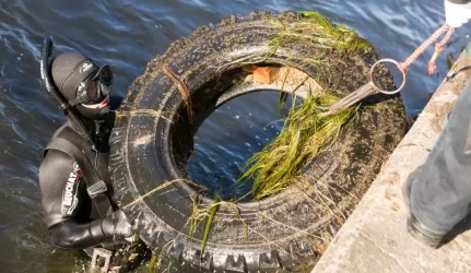 Vilniuje – Neries upės valymo akcija