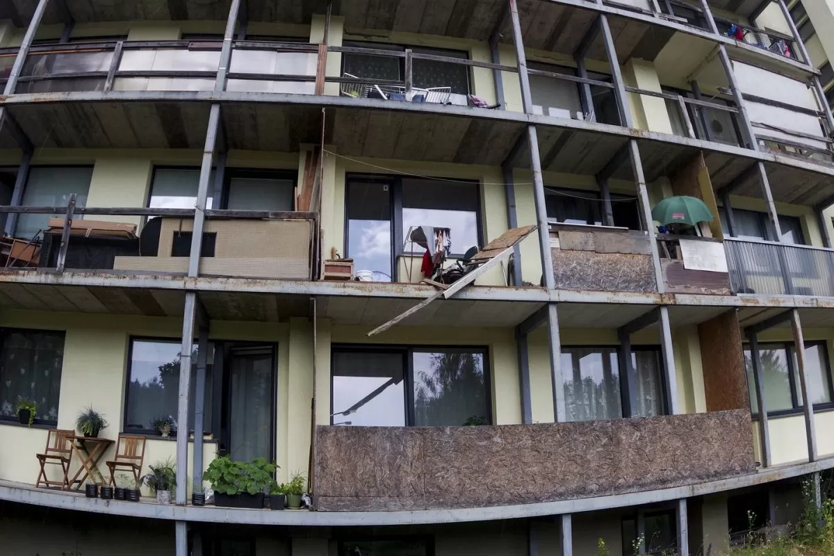 Renovacija įstrigo dėl balkonų