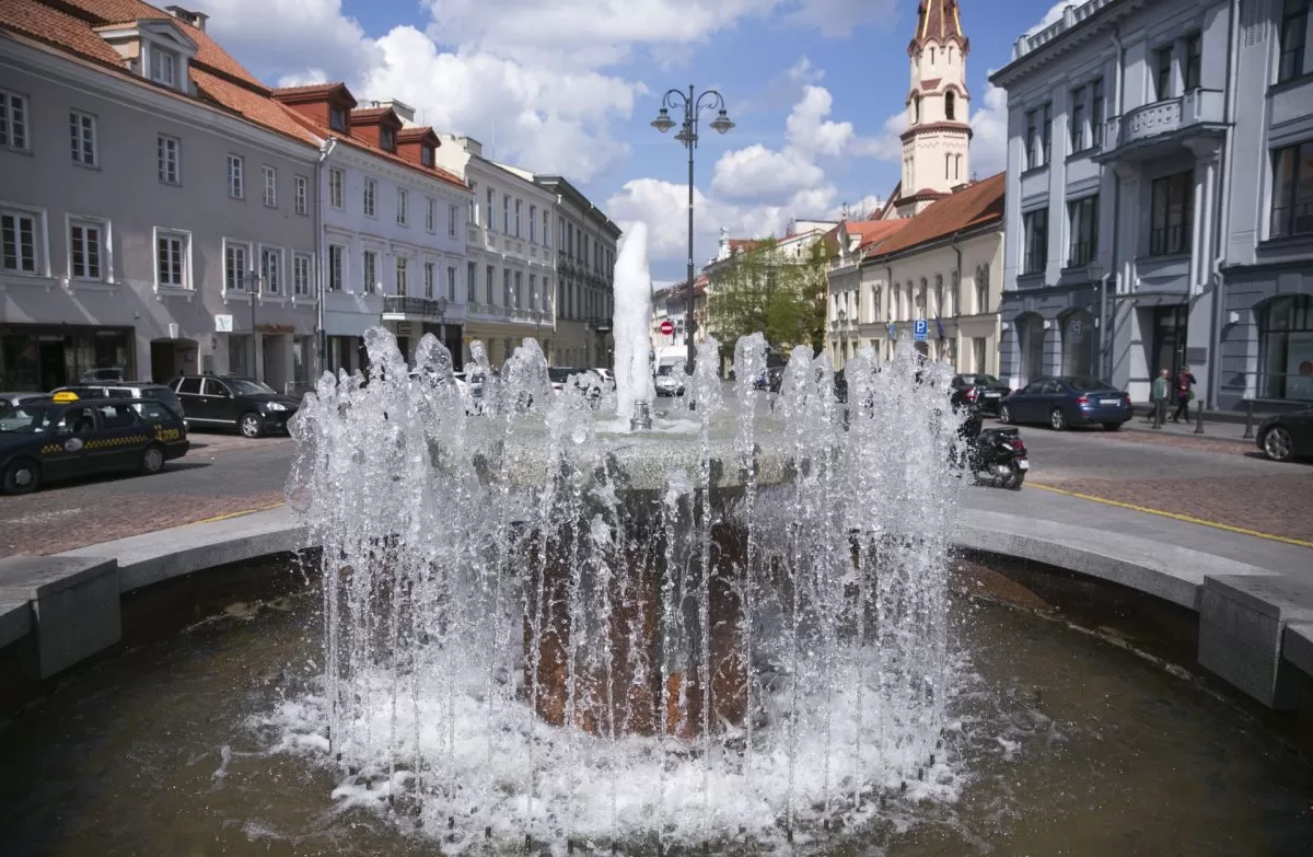 fontanai Vilniuje