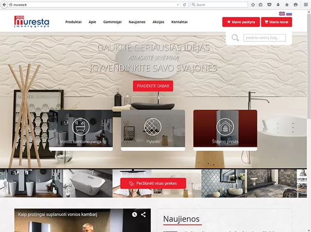 Kviečiame apsilankyti atsinaujinusioje www.muresta.lt internetinėje svetainėje