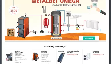 Santechnika ir šildymo įranga iš „vienų rankų“