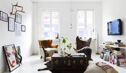 Skandinaviškos interjero ir eksterjero detalės