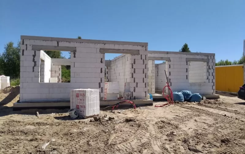 dvibučio statyba