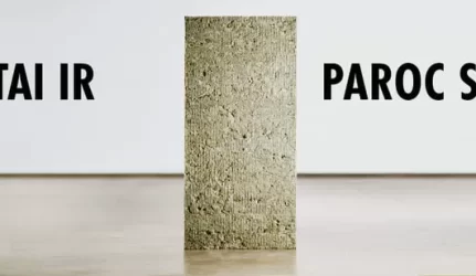 PAROC Sonus – naujas gaminys pertvaroms