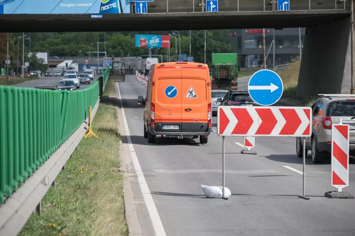 Bus atnaujinta jau 8 km Geležinio Vilko gatvės – driekiasi per 6 sostinės rajonus