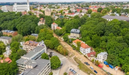 Įsibėgėja Žemaičių gatvės rekonstrukcija