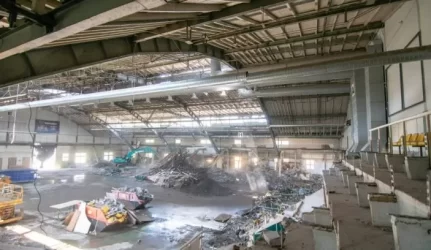 Kaunas pradėjo sporto halės rekonstrukciją: tai bus didžiausi pokyčiai per daugiau kaip pusę amžiaus