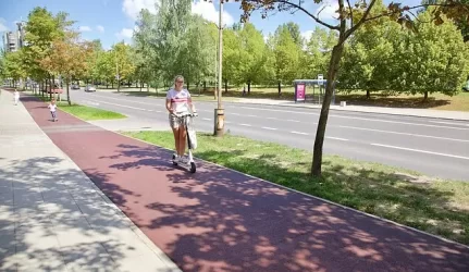 naujas dviračių takas