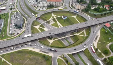 Dar daugiau Vilniaus žiedinių sankryžų – su aiškesniu ženklinimu