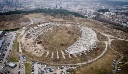 Kaip atrodys atnaujinta sankryža prie Nacionalinio stadiono Vilniuje?