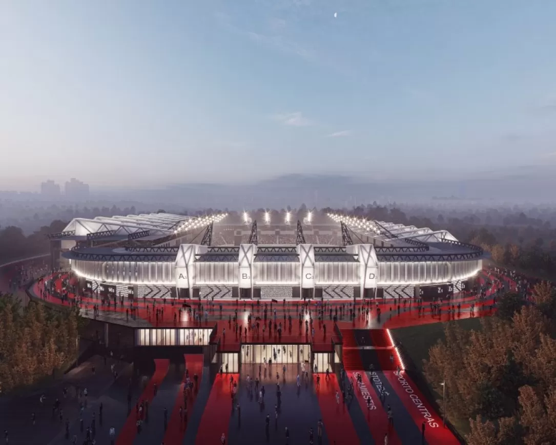 Tyrimas: kitų Europos sostinių stadionų lokacija patvirtina Vilniaus pasirinkimą