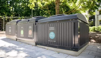 Atliekų aikštelių įrengimo darbai tęsiasi – iki 2022 Vilniuje jų atsiras dar beveik 500