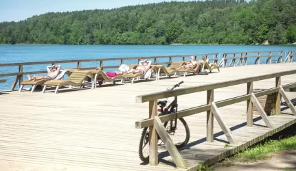 Gerinama paplūdimių infrastruktūra – prie Žaliųjų ežerų ir Žirmūnuose įrengti tualetai