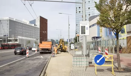 Europos aikštės stotelės rekonstrukcija