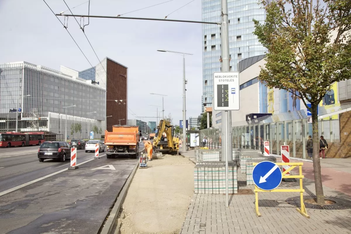 Europos aikštės stotelės rekonstrukcija