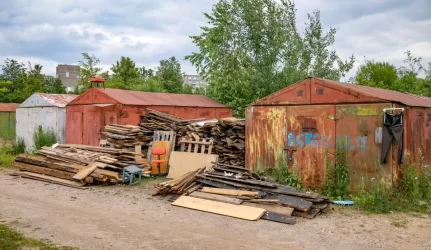 Nelegalūs garažai Vilniuje