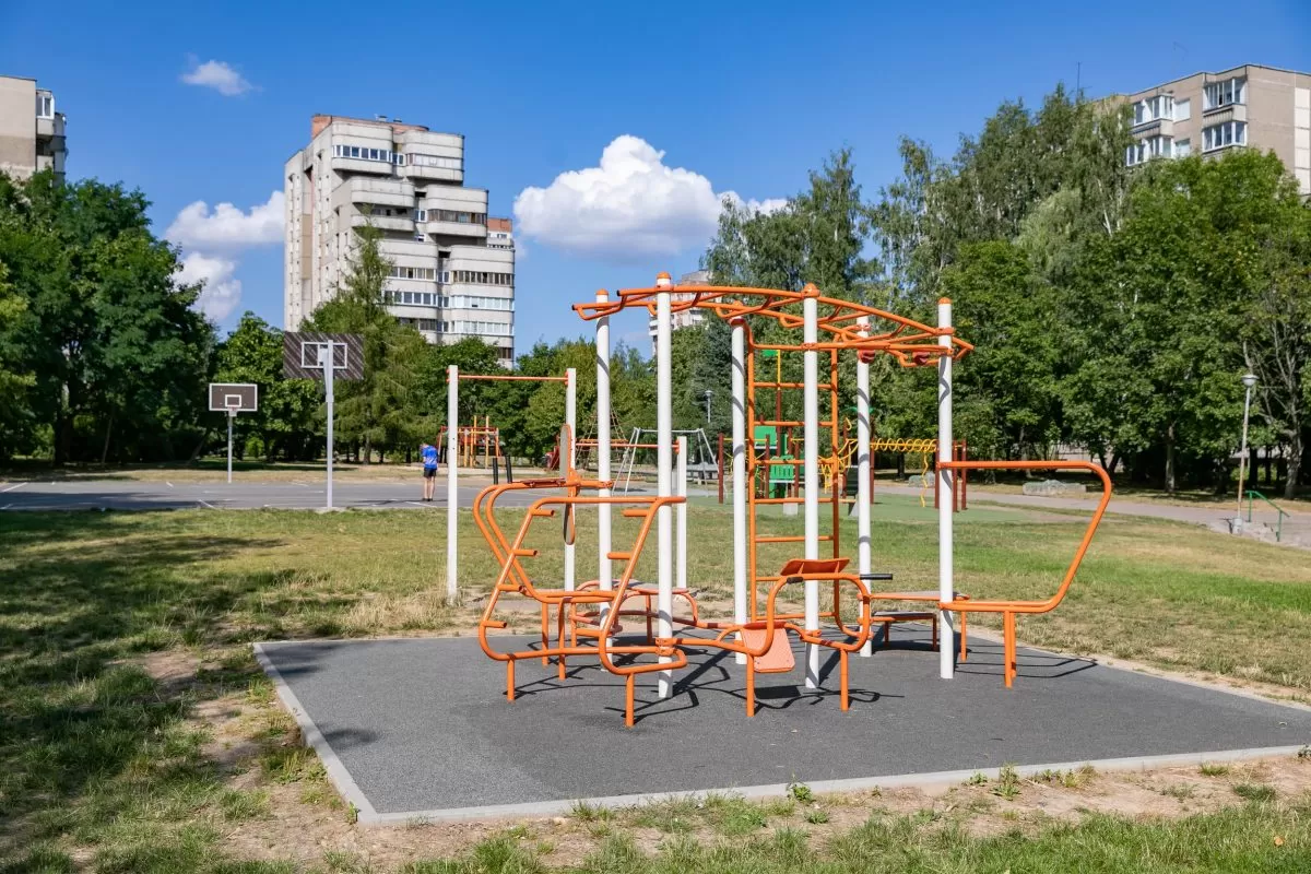 vaikų žaidimo aikštelės