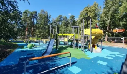 vaikų žaidimo aikštelės atnaujinimas