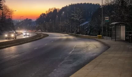 Batoro g apšvietimas, danga