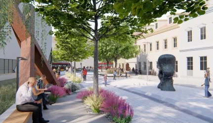 Senamiestį su Naujamiesčiu sujungs nauja pėsčiųjų alėja