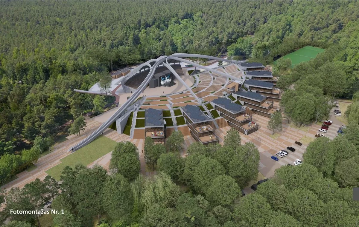 Architektų idėjos konkursui dėl Vasaros estrados turės tęsinį