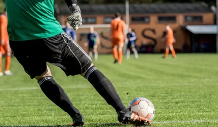 dengto futbolo maniežo statyba