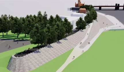 Pauzė baigėsi: Kaunas toliau tęs Santakos parko rekonstrukciją