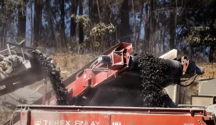 Birias medžiagas kraunantis verslas nuo gegužės 1 d. privalės nebekelti dulkių