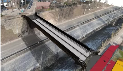 Dvi Žvėryno puses planuojama sujungti nauju viaduku pėstiesiems ir dviratininkams