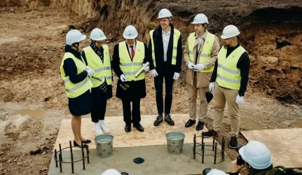 LMTA svajoja drąsiai – pradėjo akademijos studijų miestelio statybas