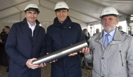 Energetikos ministras Mažeikiuose davė startą dar vienam vėjo parkui