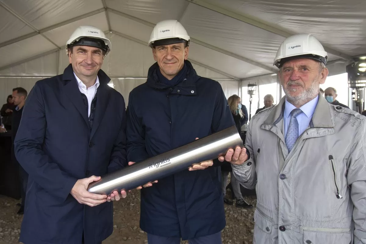 Energetikos ministras Mažeikiuose davė startą dar vienam vėjo parkui