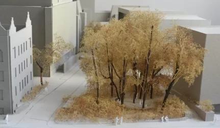 Viešosios erdvės prie būsimos Nacionalinės koncertų salės kūrėjai pristatys atnaujintą projektą