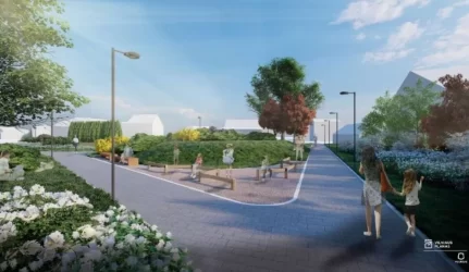 Naujosios Vilnios seniūnijoje projektuojama nauja viešoji erdvė
