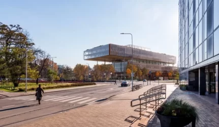 Konstitucijos prospekte iškils britų suprojektuotas verslo centras