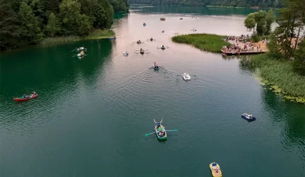 Balsio ežero pastatai