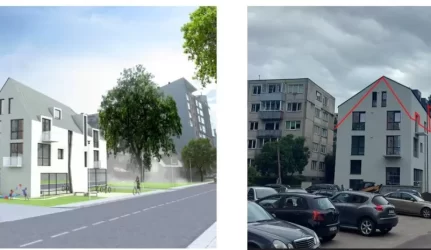 Savivaldybė kreipėsi į Statybos inspekciją dėl ne pagal projektą pastatyto daugiabučio Naujamiestyje