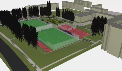 mokyklų aikštynų modernizavimas