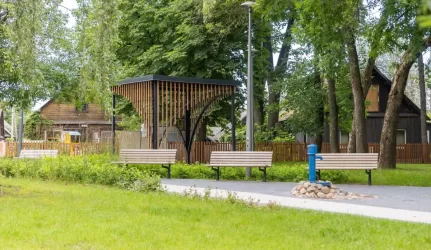 Šnipiškėse atidaroma nauja laisvalaikio erdvė „Drakonų pieva“