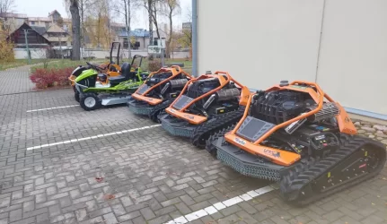 invazinės augmenijos naikinimas