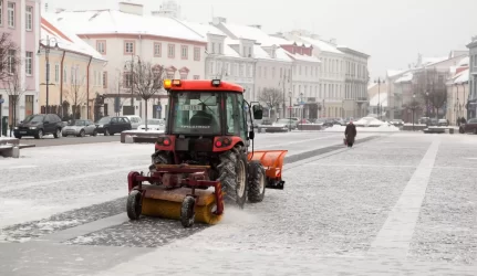 takų valymas žiemą