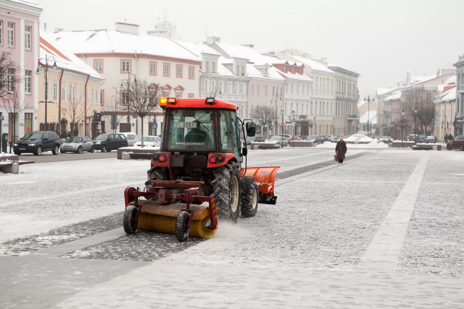 takų valymas žiemą