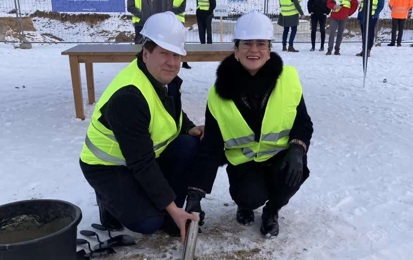 Naujas vėjo jėgainių parkas