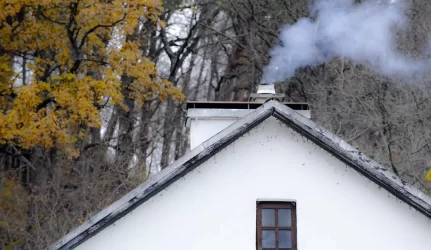 Šildymas anglimis durpėmis