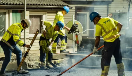 Yit kausta kelio remonto darbai Vilniuje