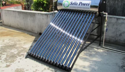 Saulės vandens šildytuvai montavimas