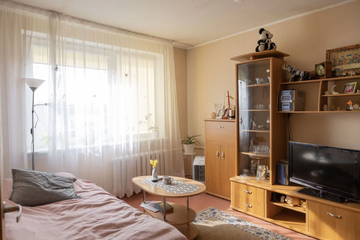 Prieš remontą kambarys