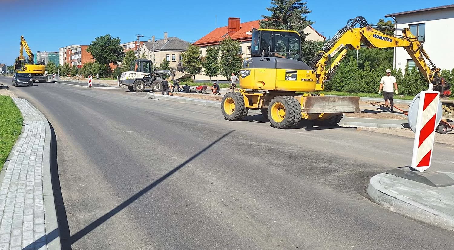 Vytauto gatvės rekonstrukcija Kretingoje
