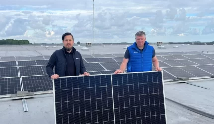 Saulės elektrinės montavimas